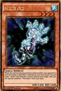 Ice Hand [PGL3-EN023] Gold Secret Rare