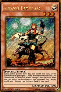 Kozmo Farmgirl [PGL3-EN024] Gold Secret Rare