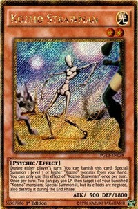 Kozmo Strawman [PGL3-EN028] Gold Secret Rare