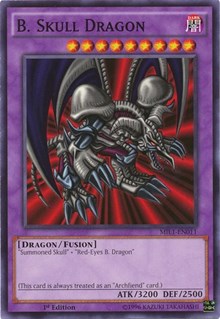 B. Skull Dragon [MIL1-EN011] Common