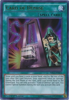 Card of Demise [MIL1-EN014] Ultra Rare