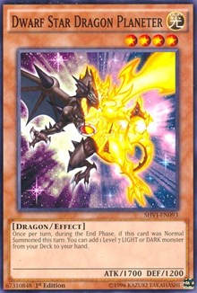 Dwarf Star Dragon Planeter [SHVI-EN093] Common