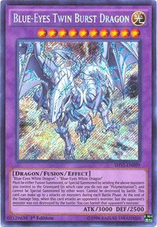 Blue-Eyes Twin Burst Dragon [SHVI-EN099] Secret Rare