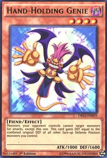 Hand-Holding Genie [DRL3-EN019] Ultra Rare