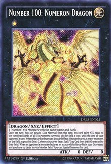 Number 100: Numeron Dragon [DRL3-EN021] Secret Rare