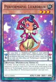 Performapal Lizardraw [MP16-EN004] Common