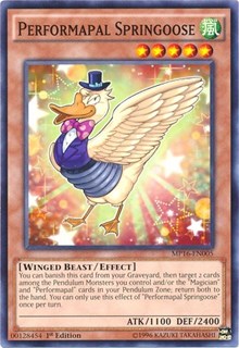 Performapal Springoose [MP16-EN005] Common