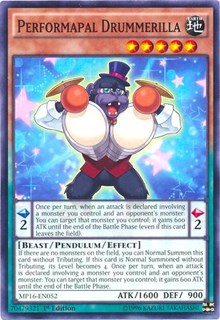 Performapal Drummerilla [MP16-EN052] Common