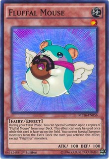 Fluffal Mouse [MP16-EN056] Super Rare