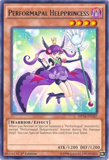 Performapal Helpprincess [MP16-EN107] Rare