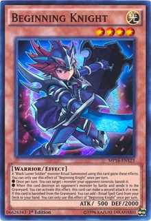 Beginning Knight [MP16-EN123] Super Rare