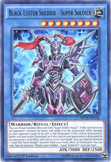 Black Luster Soldier - Super Soldier [MP16-EN136] Ultra Rare