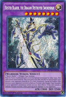 Buster Blader, the Dragon Destroyer Swordsman [MP16-EN210] Secret Rare