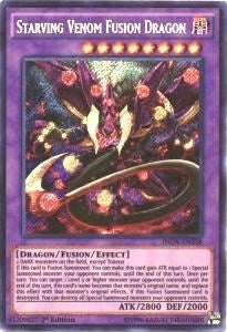 Starving Venom Fusion Dragon [INOV-EN038] Secret Rare