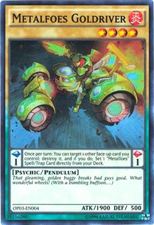 Metalfoes Goldriver [OP03-EN004] Super Rare