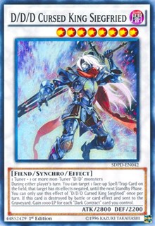 D/D/D Cursed King Siegfried [SDPD-EN042] Super Rare