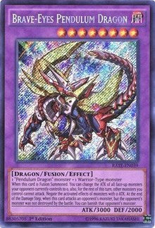 Brave-Eyes Pendulum Dragon [RATE-EN039] Secret Rare