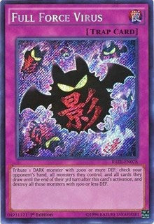 Full Force Virus [RATE-EN078] Secret Rare