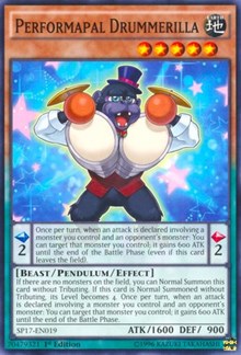 Performapal Drummerilla (Starfoil) [SP17-EN019] Starfoil Rare