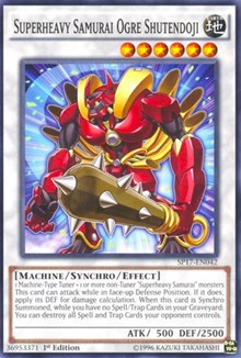 Superheavy Samurai Ogre Shutendoji (Starfoil) [SP17-EN042] Starfoil Rare