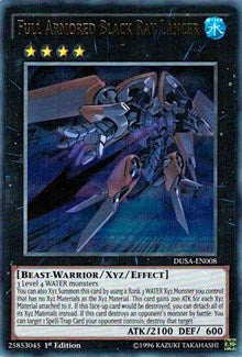 Full Armored Black Ray Lancer [DUSA-EN008] Ultra Rare