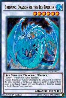 Brionac, Dragon of the Ice Barrier [DUSA-EN073] Ultra Rare