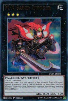 M-X-Saber Invoker [DUSA-EN095] Ultra Rare