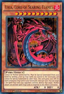 Uria, Lord of Searing Flames [DUSA-EN096] Ultra Rare