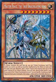 Master Peace, the True Dracoslaying King [MACR-EN024] Secret Rare