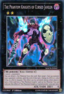 The Phantom Knights of Cursed Javelin [MACR-EN042] Super Rare