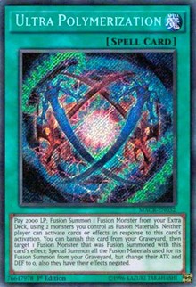 Ultra Polymerization [MACR-EN052] Secret Rare