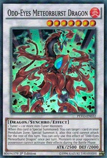 Odd-Eyes Meteorburst Dragon [PEVO-EN032] Super Rare