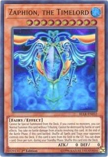 Zaphion, the Timelord [BLLR-EN032] Ultra Rare