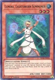 Lumina, Lightsworn Summoner [BLLR-EN038] Ultra Rare