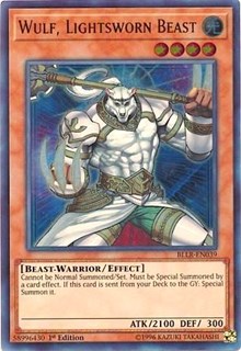 Wulf, Lightsworn Beast [BLLR-EN039] Ultra Rare