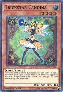 Trickstar Candina [COTD-EN008] Ultra Rare