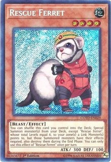 Rescue Ferret [COTD-EN029] Secret Rare