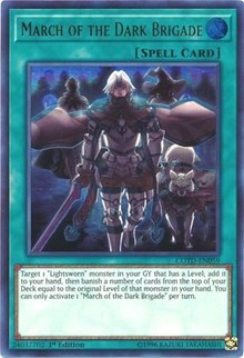 March of the Dark Brigade [COTD-EN059] Ultra Rare