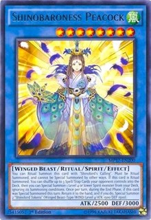 Shinobaroness Peacock [MP17-EN200] Rare