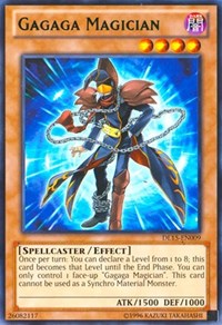 Gagaga Magician (Green) [DL15-EN009] Rare