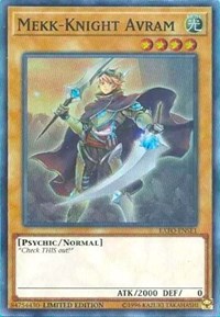 Mekk-Knight Avram [EXFO-ENSE1] Super Rare