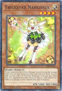 Trickstar Narkissus (Starfoil) [SP18-EN023] Starfoil Rare