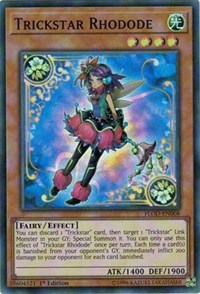 Trickstar Rhodode [FLOD-EN008] Super Rare