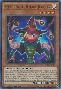 Performage Damage Juggler [BLRR-EN059] Ultra Rare