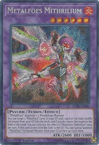 Metalfoes Mithrilium [BLRR-EN082] Secret Rare