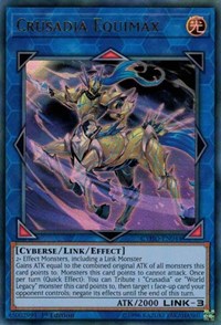 Crusadia Equimax [CYHO-EN044] Ultra Rare