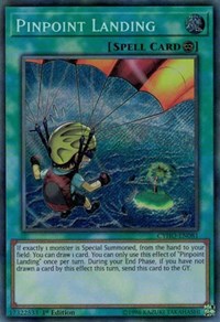 Pinpoint Landing [CYHO-EN081] Secret Rare