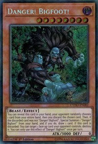 Danger! Bigfoot! [CYHO-EN082] Secret Rare