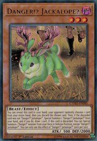 Danger!? Jackalope? [CYHO-EN085] Ultra Rare