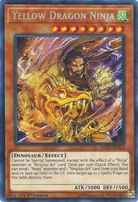 Yellow Dragon Ninja [SHVA-EN013] Secret Rare